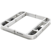 Aluminum Pallet Dolly with Tilt Rollers by Global Industrial – Aluminum, Silver, Model 800500
