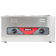 () 8 qt Twin Well Warmer by Nemco – 8 quart, Stainless Steel, Multicolor, Model 6120A