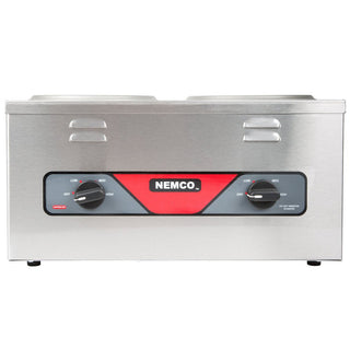 () 8 qt Twin Well Warmer by Nemco – 8 quart, Stainless Steel, Multicolor, Model 6120A