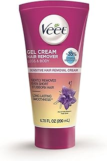 Veet Botanic Inspirations Gel Cream Legs & Body, 6.78 oz