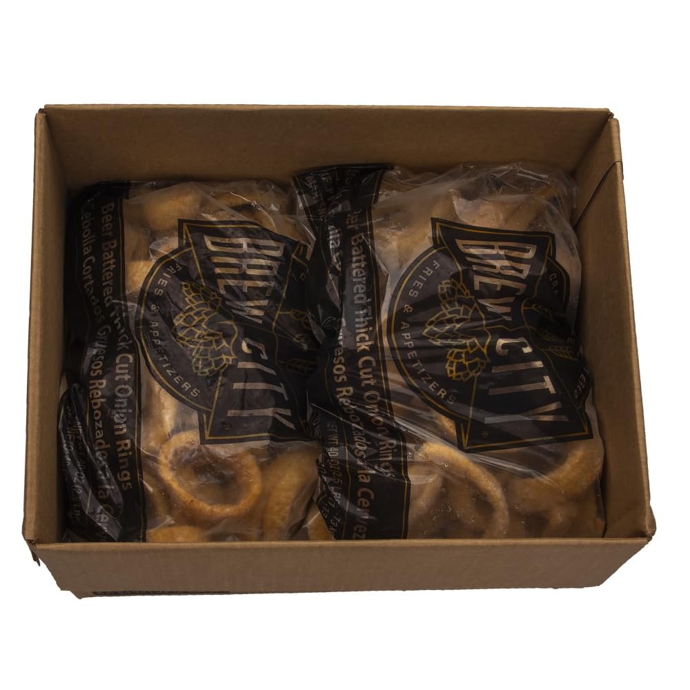 Brew City Beer Battered Thick Cut Onion Ring by McCain – Pack of 6