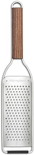 Microplane Master Series Wood Handle Stainless Steel Frame Coarse Blade Cheese Grater
