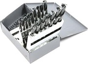 Forney 20219 Drill Set, HSS Fractional Jobber Length, 29-Piece