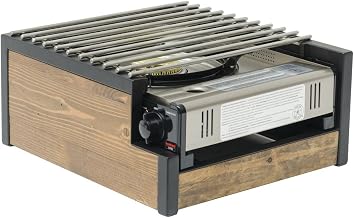 HUBERT Buffet Burner Housing Reclaimed Wood - 14 1/4"L x 12 1/2"W x 6 1/2"H
