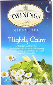 Twinings Nightly Calm Herbal Tea, 20 ct (1 Pack)