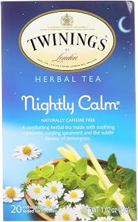 Twinings Nightly Calm Herbal Tea, 20 ct (1 Pack)