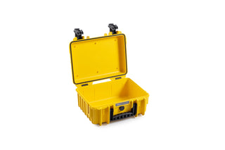 Type 3000 Empty Outdoor Case by B&W International – 14.5 x 11.75 x 6.75 inches, 11.7 liters, Plastic, Yellow, Model 3000/Y
