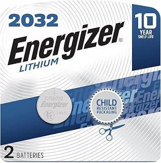 Energizer Watch/Electronic Battery (2032), 3 Volt, 2 ct
