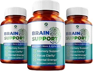 1 Body Brain Support, Nootropic Memory & Focus Supplement, 3 Pack | When Focus Matters Most. Nootropic support for clarity, concentration, and mental performance.*