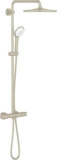GROHE 26726EN0 Euphoria 310 CoolTouchThermostatic Shower System, 1.75 gpm, Brushed Nickel Infinity Finish