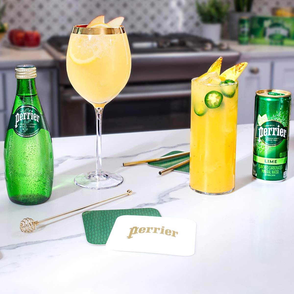 Carbonated Mineral Water by Perrier – 2.82 Fl Oz (Pack of 6), Pack of 6