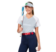 Best Curtis By Par Golfer Name Pun Sport Sun Visor by Curtis Golfer Design – Polyester, White