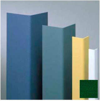 Surface Mounted Corner Guard by Pawling – 50"L x 9"W x 5"H, Vinyl, Hunter Green, Model CGU-1245-4-156