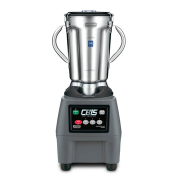One-Gallon Food Blender with Electronic Keypad by Waring – 1-Gallon, 1.0 gallons, Stainless Steel Jar, Black, Model CB15