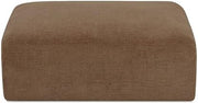 Matina Ottomans Fabric Tan