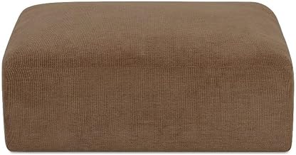 Matina Ottomans Fabric Tan