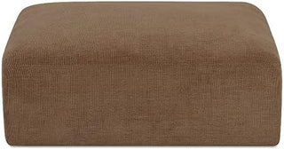 Matina Ottomans Fabric Tan