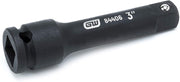 44 Pc 3/8" Dr 6 Pt Std/Deep Impact SAE/mm Socket Set by GEARWRENCH – SAE/Metric, Chrome Molybdenum Steel, Model 84916N
