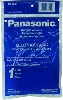 Panasonic MC-184E Electrostatic Filter, 1-Pack