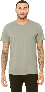 BELLA+CANVAS Unisex Heather CVC Short Sleeve Tee. BC3001CVC L Heather Stone