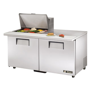 TSSU-60-12M-B-ADA Solid Door Sandwich/Salad Unit by TRUE – Stainless-Steel, Model TSSU-60-12M-B-ADA-HC