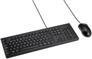 Kensington KM100 EQ Wired Desktop Set (Keyboard & Mouse), Czech, W129044801 ((Keyboard & Mouse), Czech)
