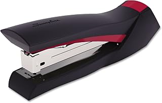 Swingline Stapler, SmoothGrip, 20 Sheet Capacity, Red (S7079411)
