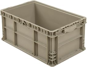 Straight Wall Container Solid Gray, 24 x 15 x 11