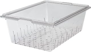Cambro (18268CLRCW135) 8" Food Box Colander - Camwear® [Case of 4]