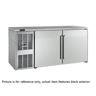 BBSLP60 60" W Low Profile 2 Section Back Bar Cabinet by Perlick – Commercial Grade