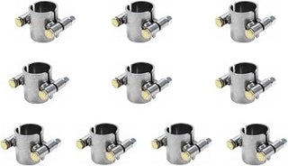 Allstar Performance Tube Clamp 1-1/2in I.D. x 2in Wide 10pk