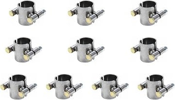 Allstar Performance Tube Clamp 1-1/2in I.D. x 2in Wide 10pk
