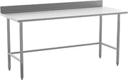 Flash Furniture Commercial Grade 72x30 Stainless Steel Prep Table