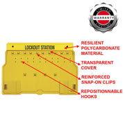Master Lock Unfilled / Yellow / 1 Devices
