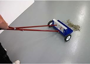 AMK Magnetics Lever Release Magnetic Sweeper - 14" W