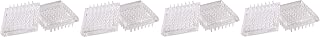 Shepherd Hardware 9083 1-7/8-Inch Spiked Furniture Cup, Clear Plastic, 4-Pack (Fоur Paсk)