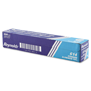 Wrap Standard Aluminum Foil Roll by Reynolds – 18" X 500, Aluminum, Silver
