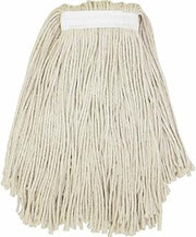 Genuine Joe N24COTEA Cut End Cotton Wet Mop, No. 24, Natural