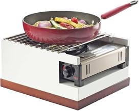 CAL-MIL - 3025-55 - Luxe Rectangular Riser 12 x 20 White and Stainless Steel