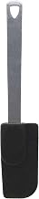 Tablecraft Mini Silicone Spatula with Stainless Steel Handle , Silver