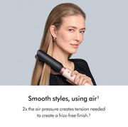 Airwrap Co-anda2x Multi-Styler and Dryer Straight+Wavy in Ceramic Pink by Dyson – Ceramic, Complete Long for Straight to Wavy Hair - Ceramic Pink, Model 587990-01