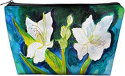 PC1139 8.5 x 6 in. White Lilies Pouch