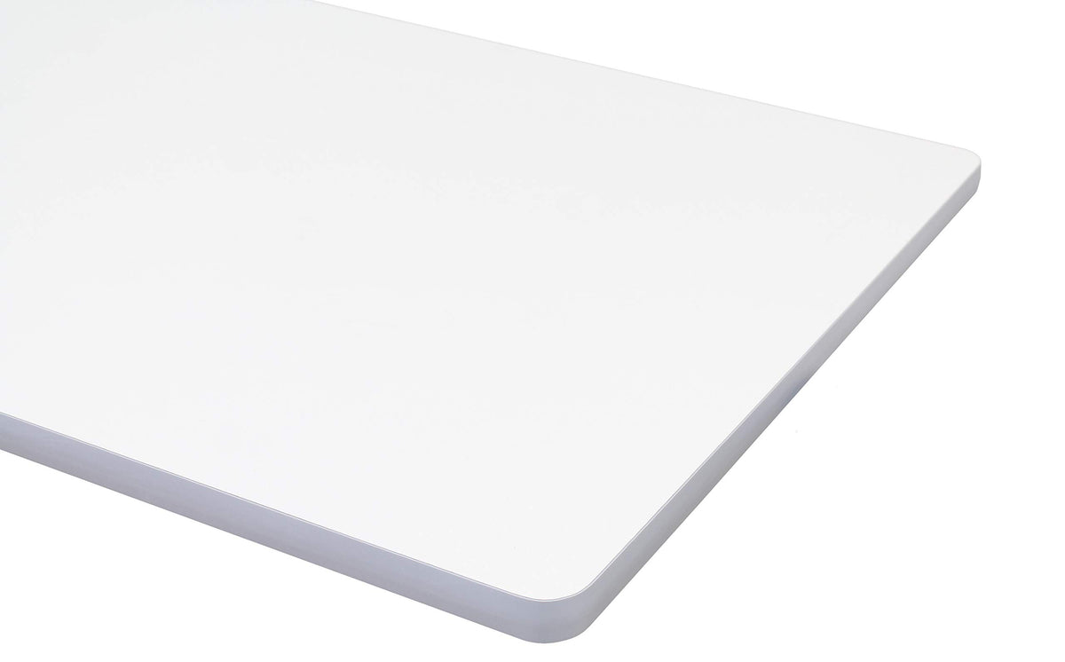 1" Formica™ Laminate Top - 24" D x 48" L - By by BenchPro – 24" D x 48" L, Plastic, White, Model TRE2448