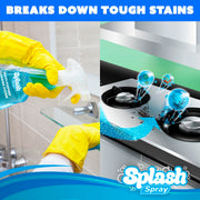 Splash Spray Multi-Purpose Cleaning Tablets - 5x Cleaning Tablets and Bottle Spray - Mix with Warm Water by Generic – 1 Count (Pack of 1), Model SPLASHSPRAYv2x1