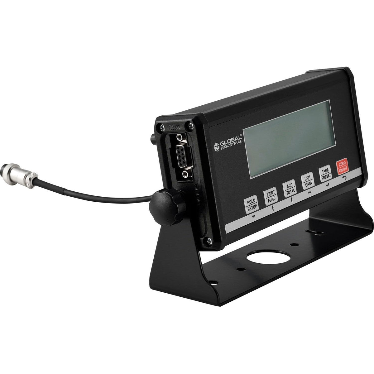 Replacement LCD Indicator for Floor Scales by Global Industrial – Aluminum, Black, Model EHI-E1 black