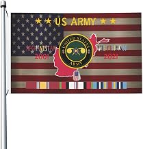 US Chemical Corps Afghanistan Veteran Celebrate Every Moment with Our Versatile Double-Sided 3x5FT Flag