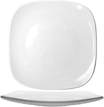 International Tableware QP-9 Porcelain 9.75" Square Plate - 24 / CS