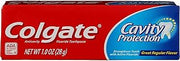 Colgate Cavity Protection Toothpaste Great Regular Flavor 1 oz (Pack of 12)