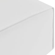 Modway White / Ottoman / 1 Ottomans