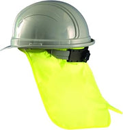 OccuNomix Hard Hat Sun Shade, Clip-On Neck Protector, Yellow